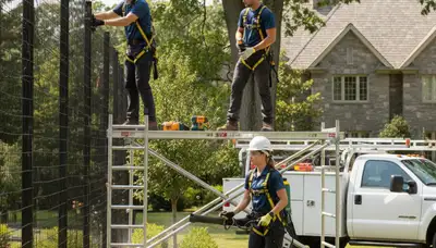 Deer deterrent service protecting trees and landscaping in Overland Park, KS