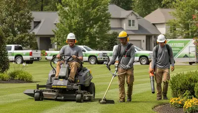 Arbor Tree Care lawn service in Overland Park, KS keeps turf healthy and green