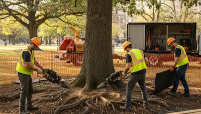 Root protection service for trees in Overland Park, KS by Arbor Tree Care