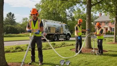 Tree fertilizing service in Overland Park, KS by Arbor Tree Care for healthier, stronger trees