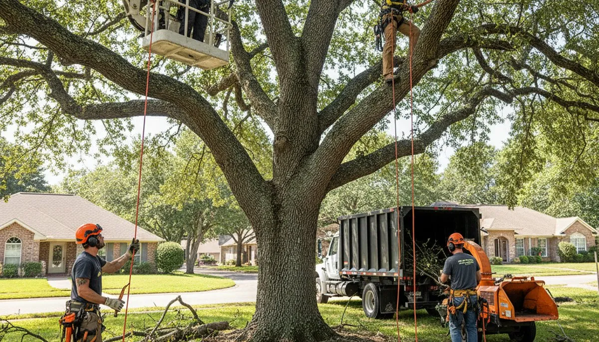 Tree trimming service in Overland Park, KS improving tree health and property safety